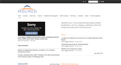 Desktop Screenshot of molmed.com