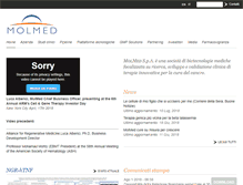 Tablet Screenshot of molmed.com
